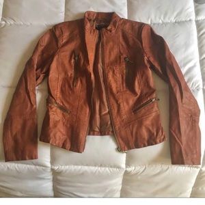 Bernardo leather jacket